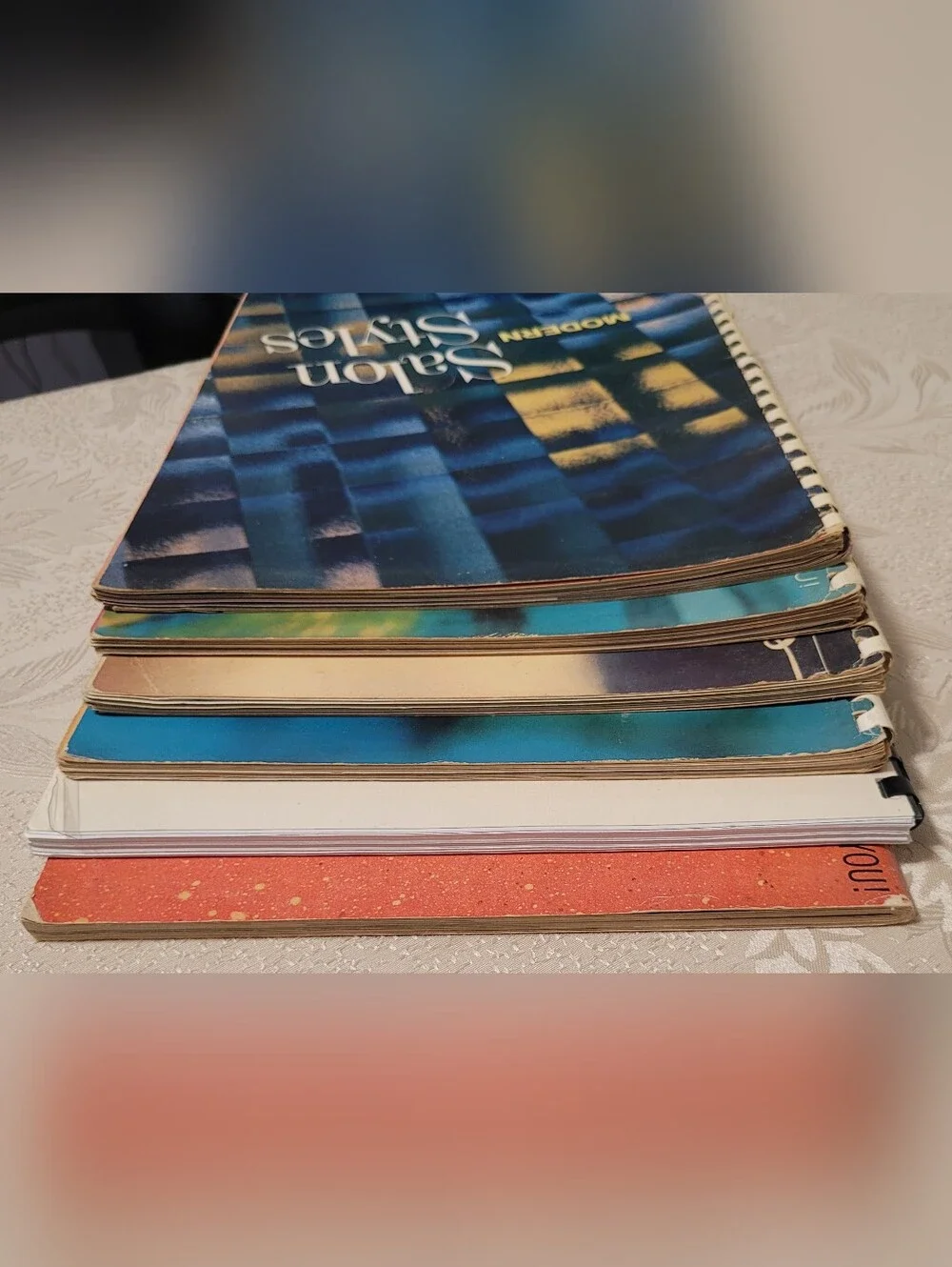 Vintage Modern Salon Style Hairstyling Hairdresser Magazines set of 6